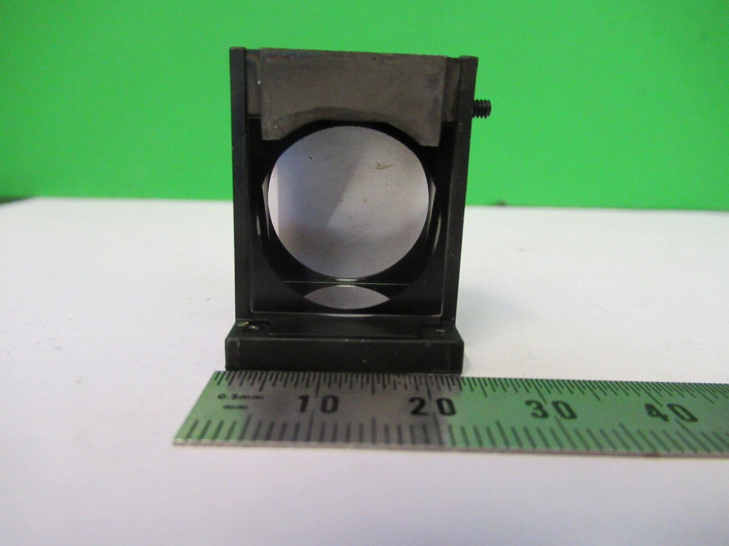 LEITZ WEZTLAR GERMANY PRISM GLASS OPTICS MICROSCOPE PART AS PICTURED &R3-B-37