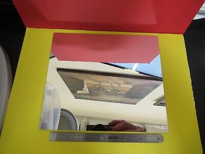 OPTICAL LARGE PLANO MIRROR OPTICS AS PICTURED &FT-6-118