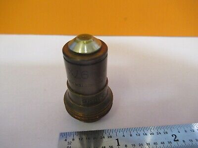 ANTIQUE BAUSCH LOMB 97X 1.9mm OBJECTIVE MICROSCOPE PART AS PICTURED &7B-B-09