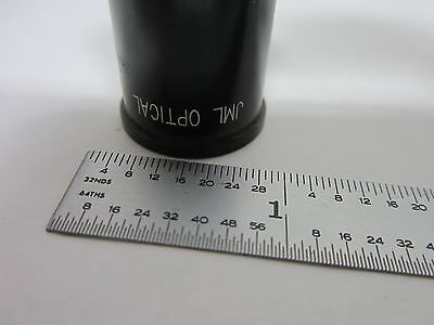 OPTICAL JML 17 mm JAPAN OBJECTIVE LENS OPTICS BIN#M1-30