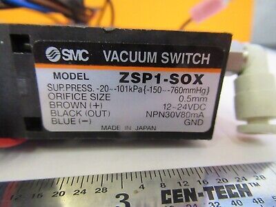 SMC AIR PNEUMATIC CONTROL VACUUM SWITCH ZSP1-50X BLOCK AS PICTURED &27-B-04