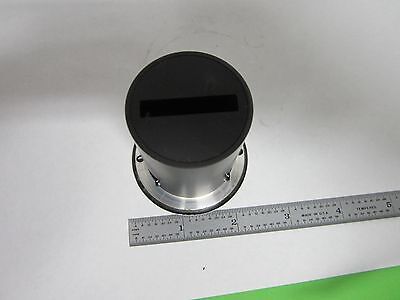 OPTICAL MICROSCOPE PART ZEISS GERMANY SLIDE HOLDER OPTICS BIN#H8-L-03