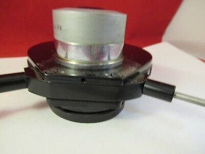 WILD SWISS CONDENSER DARK PHASE M20 HEERBRUGG MICROSCOPE PART OPTICS &J9-B-02