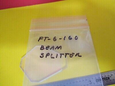 OPTICAL MIL SPEC TRUNCATED COATED BEAM SPLITTER OPTICS AS PICTURED &FT-6-160