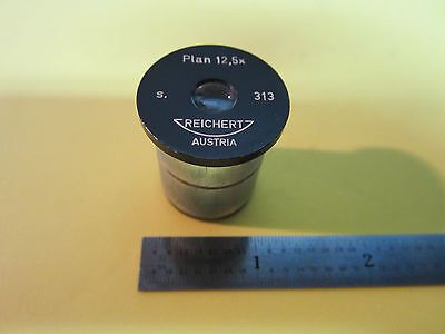 MICROSCOPE PART REICHERT AUSTRIA EYEPIECE 12.5X PLAN  OPTICS BIN#A2-10