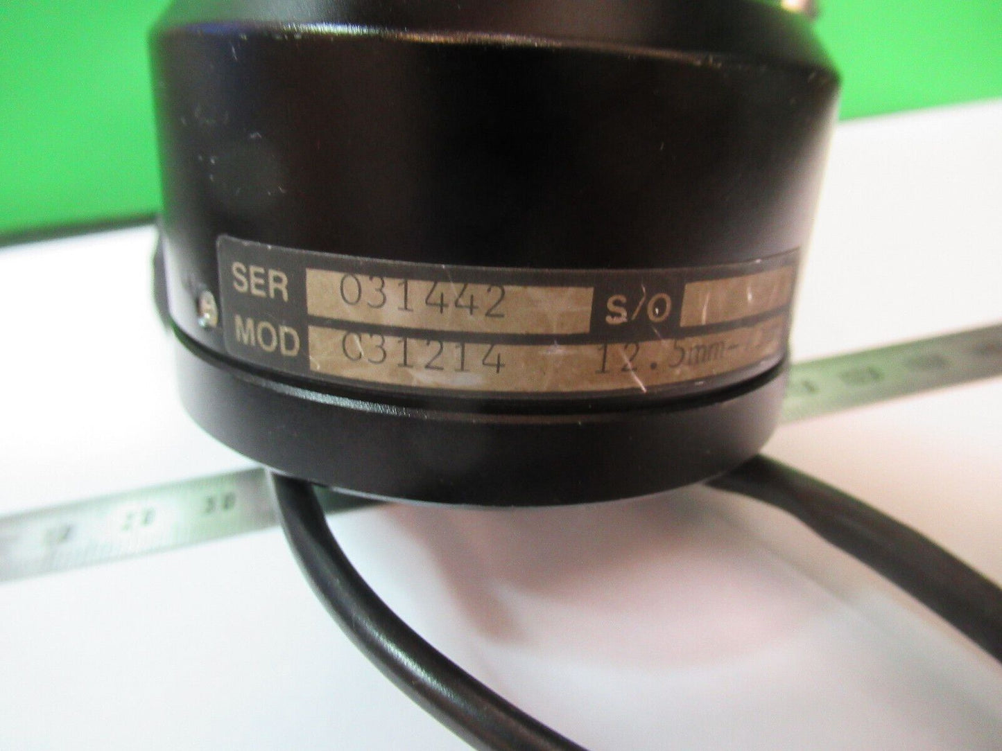 COSMICAR TV VIDEO LENS OPTICS AS PICTURED R2-A-06B