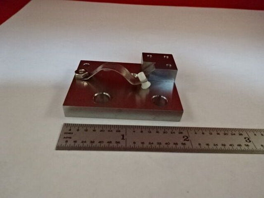 MICROSCOPE PART TOOL SPECIMEN HOLDER STAGE UNKNOWN APPLICATION AS IS #Z7-A-02