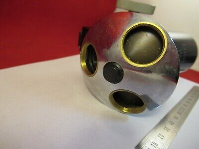 ANTIQUE LEITZ GERMANY TUBUS + NOSEPIECE MICROSCOPE PART AS PICTURED &8-A-24