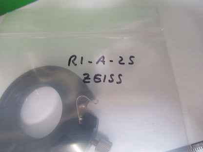 CARL ZEISS GERMANY MOUNTED LENS OPTICS MICROSCOPE PART AS PICTURED &R1-A-25