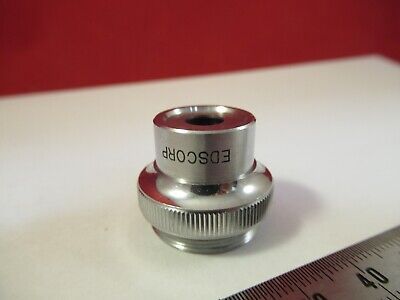 EDSCORP OBJECTIVE 5X MICROSCOPE PART OPTICS AS PICTURED &12-A-57