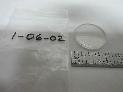 OPTICAL LENS LASER OPTICS #1-06-02 25.4 mm DIA FL 200 mm BIN#1