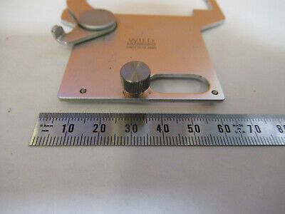 WILD HEERBRUGG M20 CLIP ASSEMBLY MICROSCOPE PART AS PICTURED &1E-FT-91