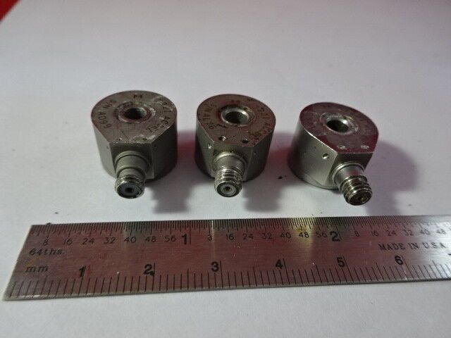 LOT 3 EA MEGGITT ENDEVCO 7221 VIBRATION ACCELEROMETER SENSOR AS IS #94-18