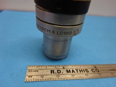 BAUSCH LOMB EYEPIECE OCULAR STEREO 537034 OPTICS MICROSCOPE PARTS AS IS &90-A-24