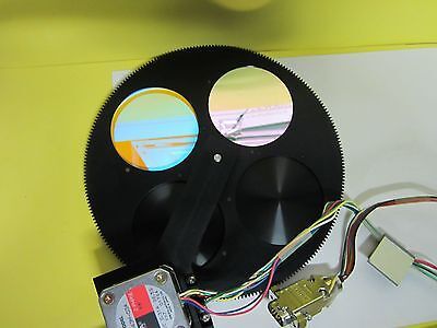 OPTICAL MOTORIZED DICHROIC FILTER WHEEL LASER OPTICS #T7-01