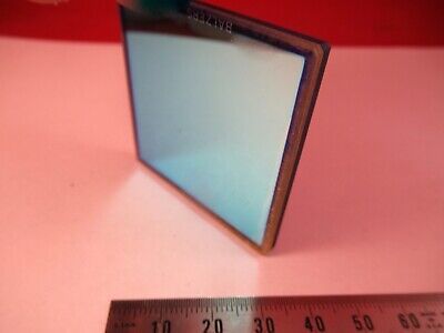 OPTICAL FILTER ASSEMBLY BLUE BALZERS OPTICS AS PICTURED &P7-FT-83