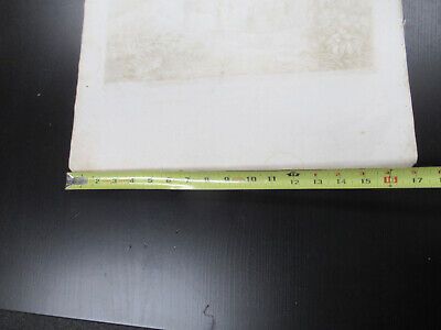 ANTIQUE ETCHING ITALIA ROME CIRCA 1810 GASPARD DUGHET PIETRO PARBONI AS PIC iii