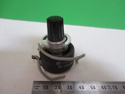 ZEISS GERMANY 8 OHMS DIMMER RHEOSTAT MICROSCOPE PART AS PICTURED Q9-A-59