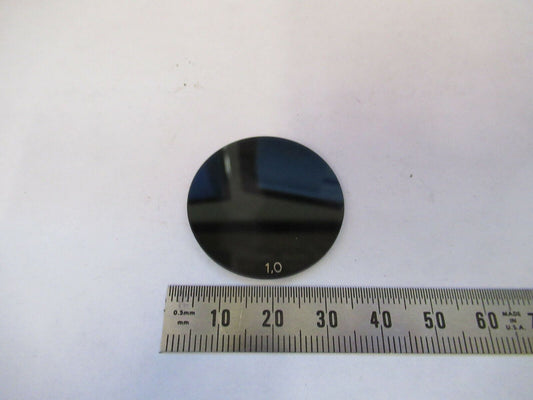 WILD HEERBRUGG FILTER DARK GLASS OPTICS MICROSCOPE PART AS PICTURED Q4-A-22