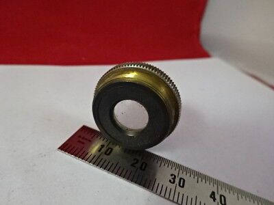 VICKERS ENGLAND UK OBJECTIVE 3X OPTICS MICROSCOPE PART AS PICTURED #5-A-51