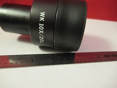 OLYMPUS JAPAN EYEPIECE WK 10X/20L MICROSCOPE PART OPTICS AS PICTURED &R8-A-03