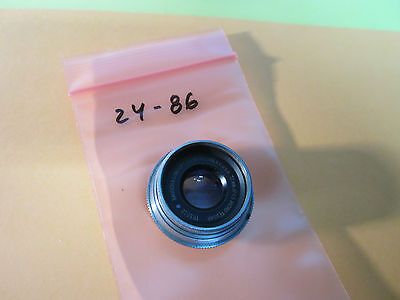 MICROSCOPE PART OBJECTIVE BAUSCH LOMB MICRO TESSAR 72 mm  OPTICS BIN#24-86