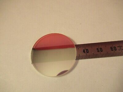 OPTICAL COATED FLAT LENS NICE LASER OPTICS AS PICTURED &P7-FT-72