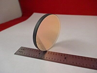 INFRARED COATED GLASS FILTER ROUND OPTICAL LASER OPTICS AS IS &81-A-48