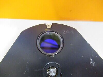 ZEISS GERMANY AXIOTRON 1072-458 MICROSCOPE PART OPTICS AS PICTURED &47-A-27