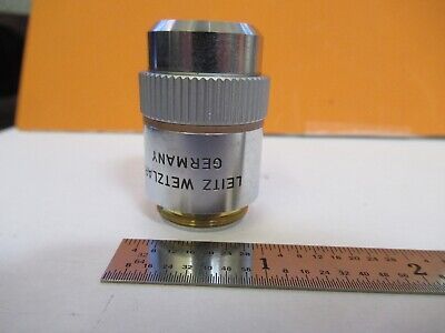 LEITZ GERMANY OBJECTIVE 2.5X /160 MICROSCOPE PART OPTICS AS PICTURED &85-B-30