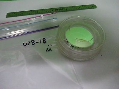 OPTICAL COATED FLAT DICHROIC MIRROR FILTER LASER OPTICS AS IS BIN#W8-18