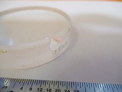 FOR PARTS OPTICAL COATED LENS UV ULTRAVIOLET OPTICS AS PICTURED &A3-B-42