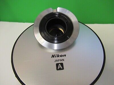 NIKON NOSEPIECE TURRET MICROSCOPE PART OPTICS AS PICTURED &15-A-29