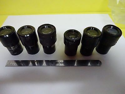 FOR PARTS MICROSCOPE PART EYEPIECES OPTICS AS IS BIN#X2-39