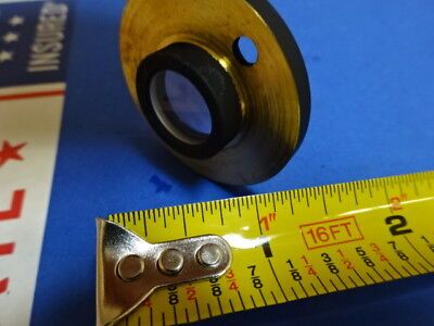 MICROSCOPE SPARE PART ZEISS GERMANY IN35 MOUNTED LENS OPTICS  #65-A-13