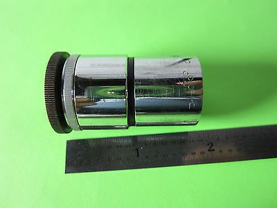 OPTICAL MICROSCOPE PART EYEPIECE GERMANY 10X WF VINTAGE OPTICS BIN#B5-39