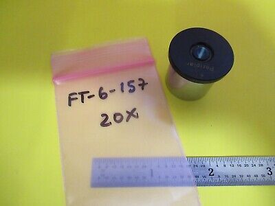 PERIPLAN EYEPIECE OCULAR LENS 20X MICROSCOPE PART OPTICS AS PICTURED &FT-6-157