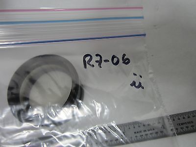 MICROSCOPE PART BAUSCH LOMB 0.5X OBJECTIVE STEREO OPTICS AS IS BIN#R7-06ii