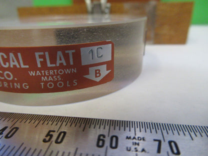 FOR PARTS OR REPAIR OPTICAL FLAT SUBSTRATE FUSED SILICA PICTURED G3-FT-95