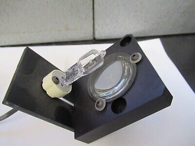 OLYMPUS JAPAN LAMP + LENS CONVEX ILLUMINATOR MICROSCOPE PART AS PICTURED W8-A-41