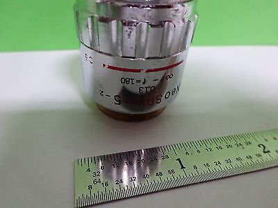 OPTICAL MICROSCOPE PART OLYMPUS OBJECTIVE NEODPLAN 5X INFINITY OPTICS BIN#Y4-54