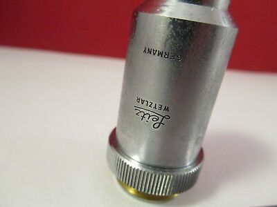 LEITZ GERMANY PHACO OBJECTIVE 40X /170 MICROSCOPE OPTICS AS PICTURED &FT-4-37