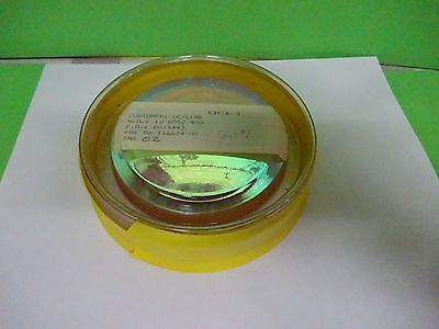 OPTICAL ZERODUR DICHROIC MIRROR 4" DIAMETER Convex LASER OPTICS AS IS B#67-08