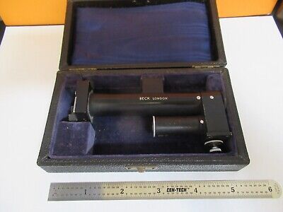 ANTIQUE NICE SPECTROSCOPE BECK LONDON OPTICS MICROSCOPE AS PICTURED &A3-B-73