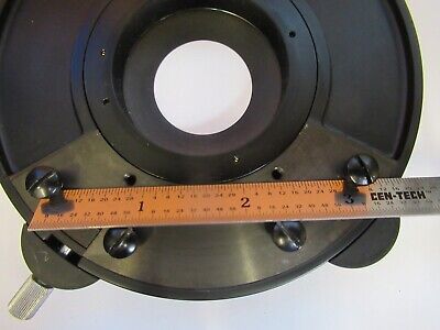 ZEISS GERMANY POLARIZATION POL STAGE TABLE MICROSCOPE PART AS PICTURED &50-A-69