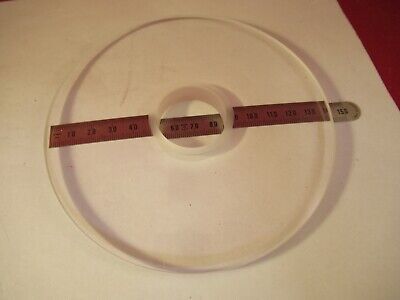 HUGE OPTICAL MIL SPEC LENS BI CONVEX DONUT RANGE FINDER OPTICS AS PIC &95-B-25