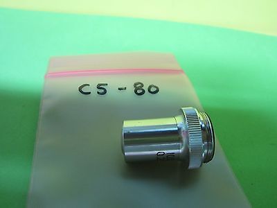 OPTICAL MICROSCOPE PART OBJECTIVE JAPAN 10X OPTICS BIN#C5-80