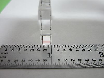 OPTICAL BK7 GLASS CHAMFERED BLOCK  PART LASER OPTICS #M3-04