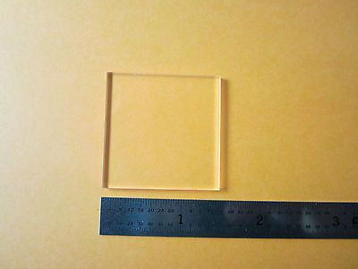 OPTICAL WINDOW SQUARE GLASS LASER OPTICS #6V-42