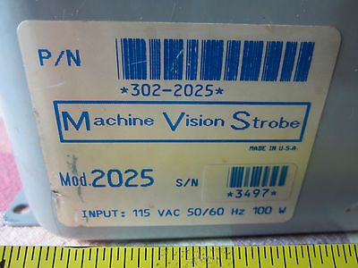 OPTICAL EG&G ELECTRO OPTICS HIGH VOLTAGE STROBE MACHINE VISION LASER BIN#30